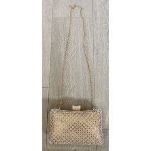 Boutique Alessia Sparkling Stone Chained Evening Purse